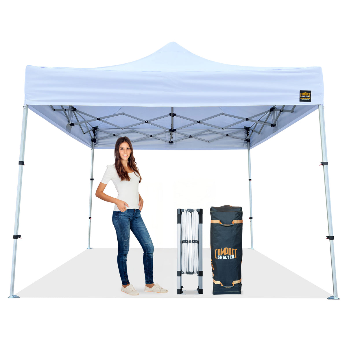 Compact Shelter | Heavy Duty Space-Saving Pop-Up Tent