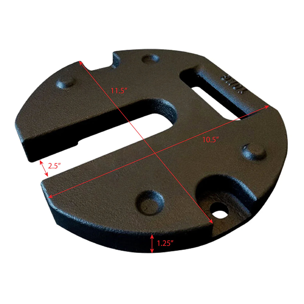 22lb Stackable Weight Plate – Compact Shelter