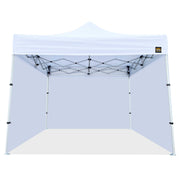 Enclosed Tent Bundle with White Canopy and 3 Walls